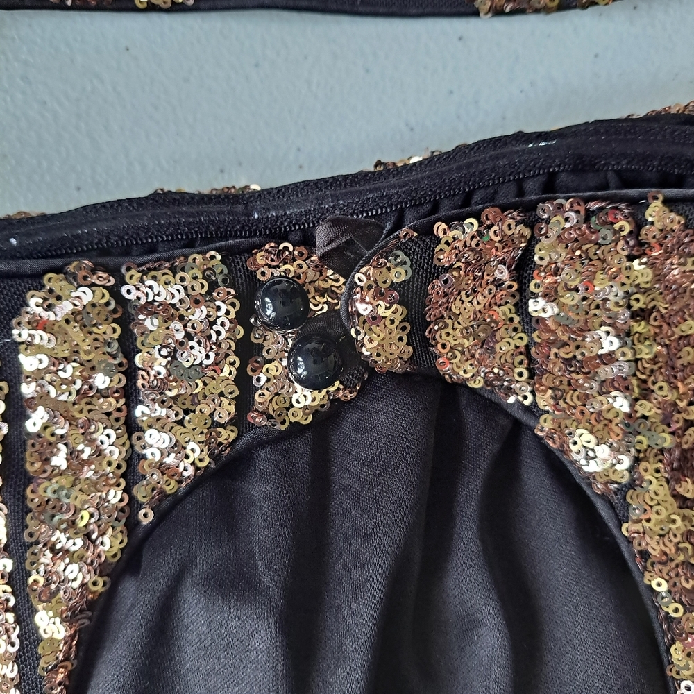 Fiesta Fashion Rose Gold Sequin 2 piece set - Picture 7 of 9